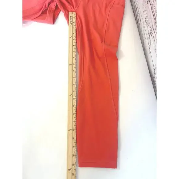 Lululemon Align High-Rise Pant Pockets Womens Coral Size 6 - Picture 8 of 8